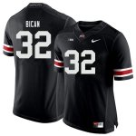 NCAA Ohio State Buckeyes Men's #32 Luciano Bican Black Nike Football College Jersey YNZ1545AT